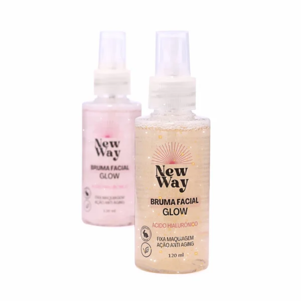 Bruma facial Fixadora Efeito GLOW
