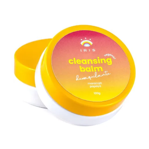 Cleansing balm demaquilante com manteiga de maracujá