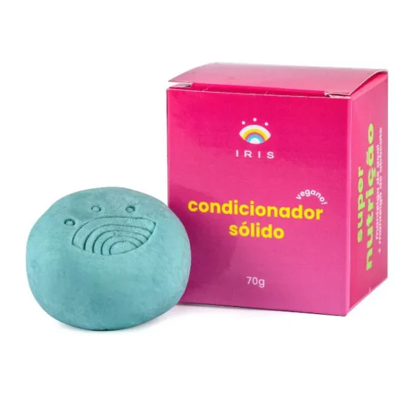 Condicionador sólido hidratante com ácido hialurônico