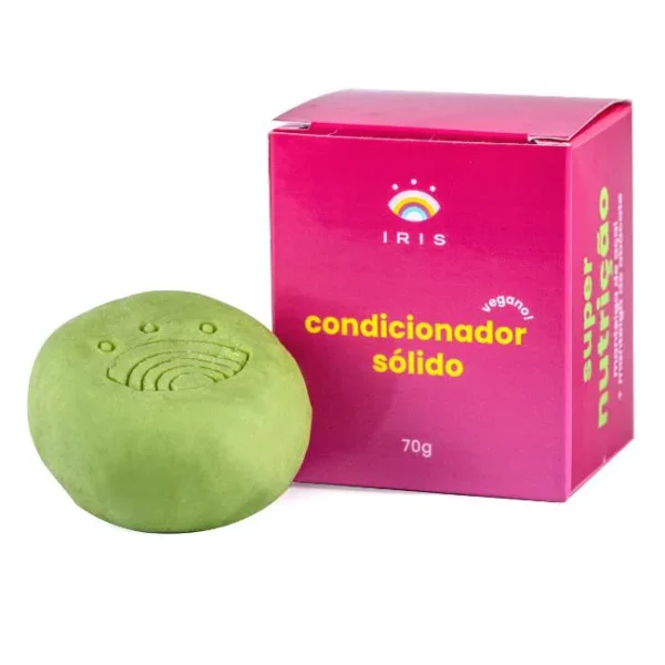 Condicionador sólido nutritivo com manteiga de açaí