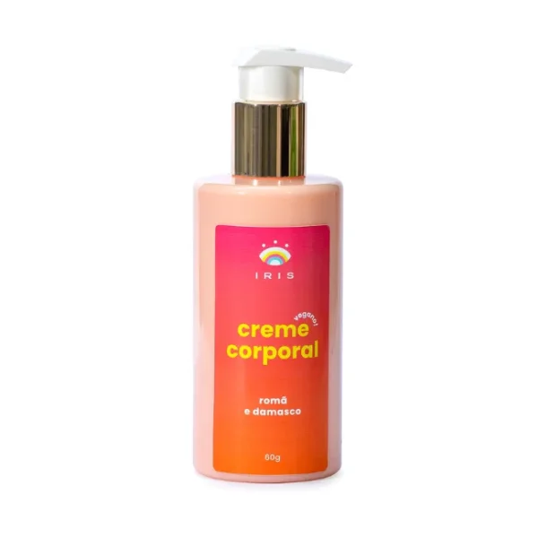 Creme corporal hidratante romã e damasco