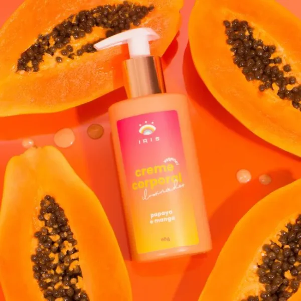 Creme corporal iluminador papaya e manga - Imagem 3