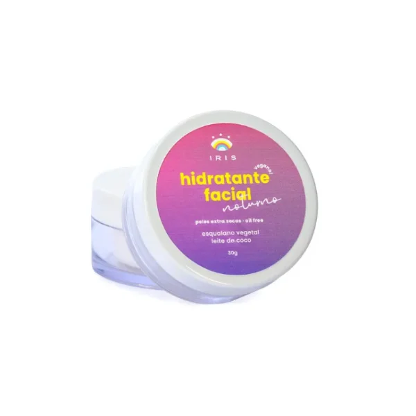 Hidratante facial noturno oil free com esqualano vegetal