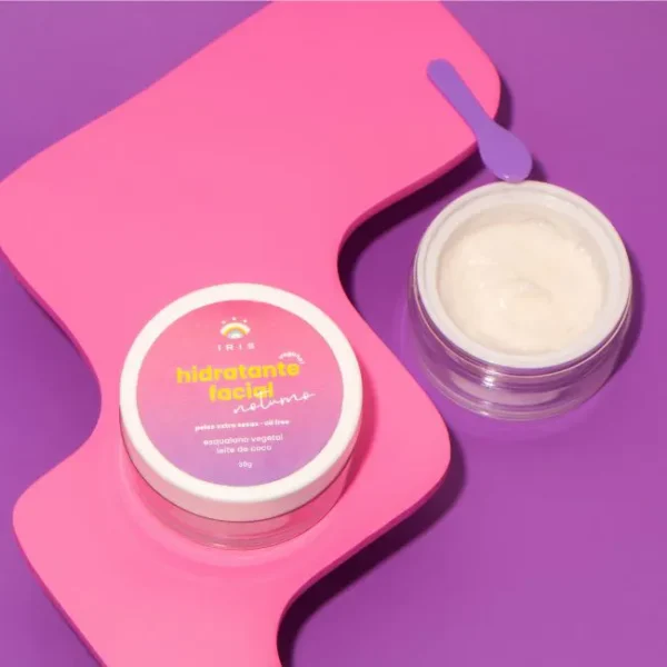Hidratante facial noturno oil free com esqualano vegetal - Imagem 3