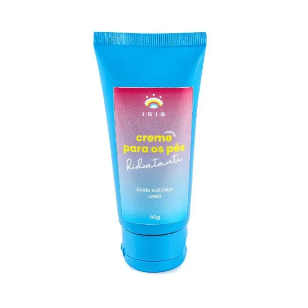 Creme hidratante para os pés com ureia