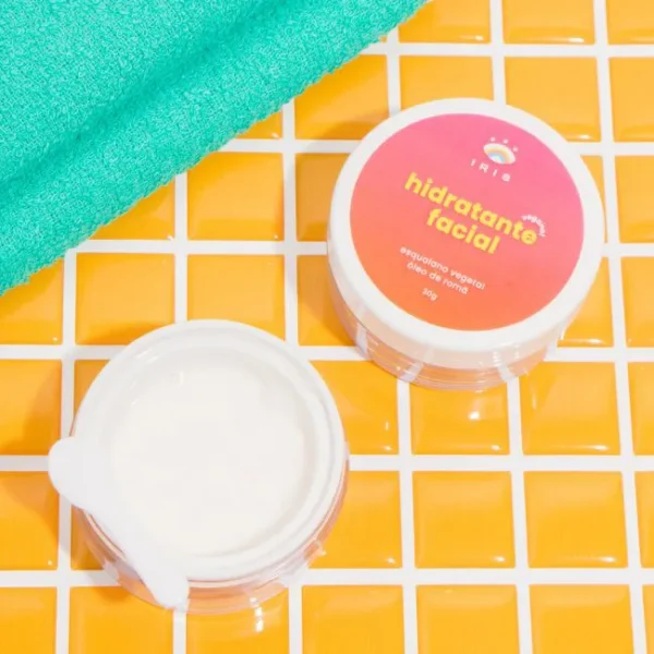 Hidratante facial com esqualano vegetal toque seco - Imagem 2
