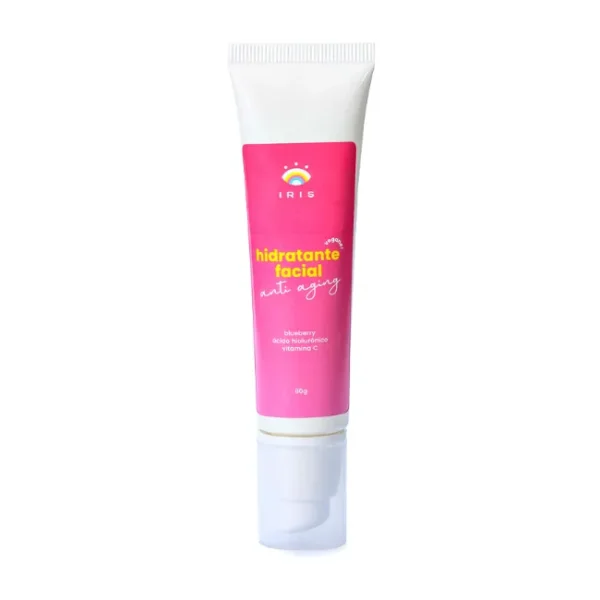 Hidratante facial anti aging com ácido hialurônico