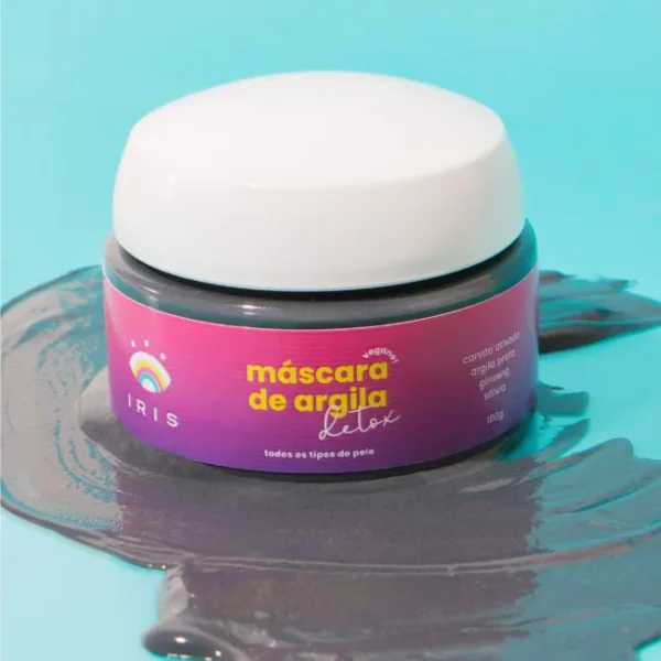 Máscara de argila detox com carvão ativado - Imagem 2