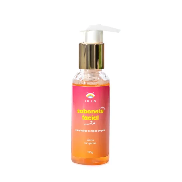 Sabonete líquido facial neutro com tangerina