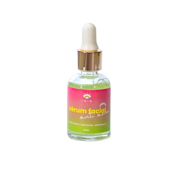 Sérum facial anti acne com ácido salicílico
