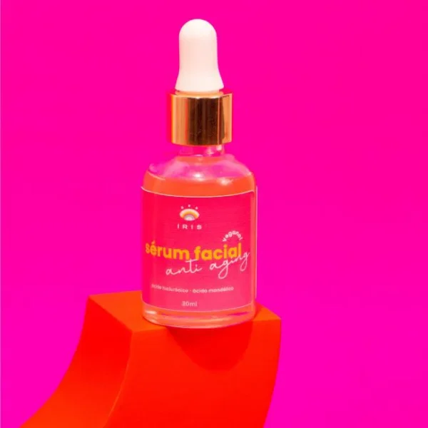 Sérum hidratante facial anti aging com ácido hialurônico - Imagem 2