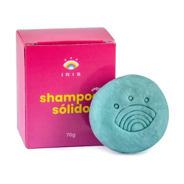 Shampoo sólido hidratante com ácido hialurônico